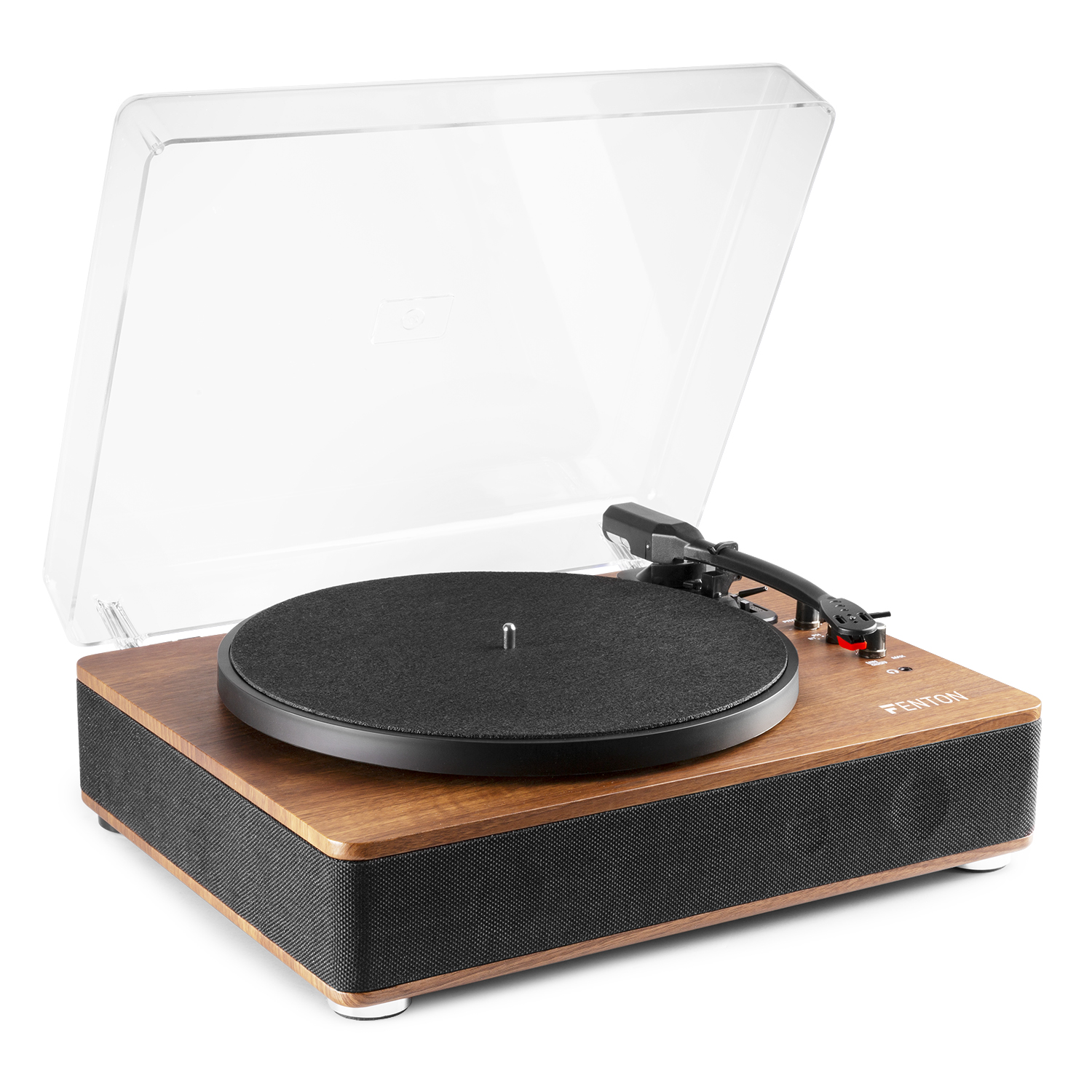 RP162 Record Player HQ BT Walnut Wood | FENTON