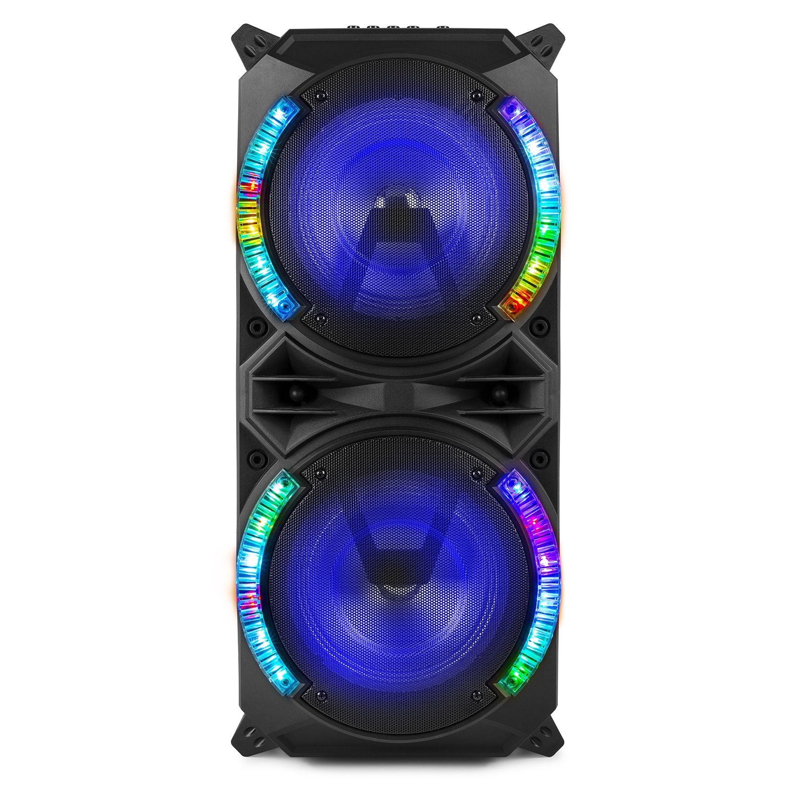 Fenton LIVE280 mobiele karaoke set met Bluetooth en 2 microfoons - 900 Fenton LIVE280 mobiele karaoke set met Bluetooth en 2 microfoons - 900