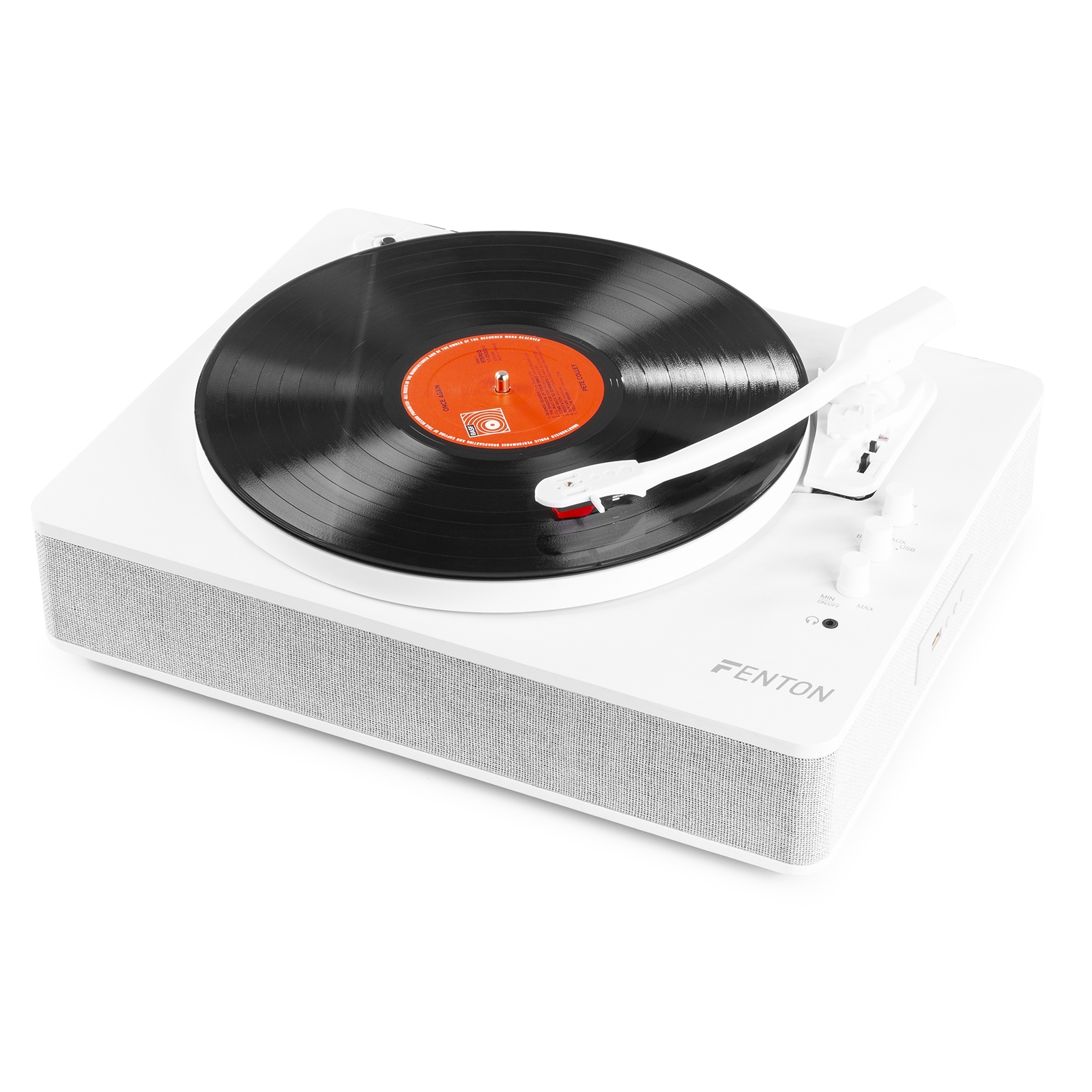 RP162W Record Player HQ BT White | FENTON